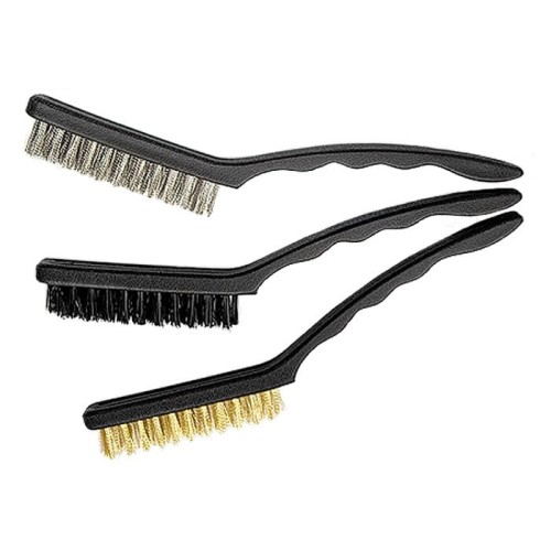 Szczotka druciana ręczna zestaw duże 3szt.