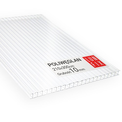 Poliwęglan komorowy 10mm bezbarwny 2,1x3m