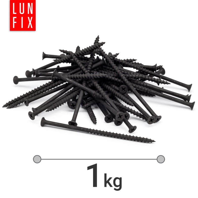Wkręty do płyt gipsowych g-k 4,8x100 do drewna KGD 1kg