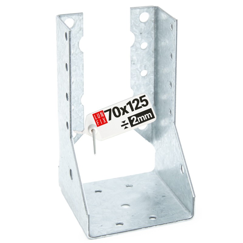Wieszak belki 70x125x2 mm łącznik ciesielski