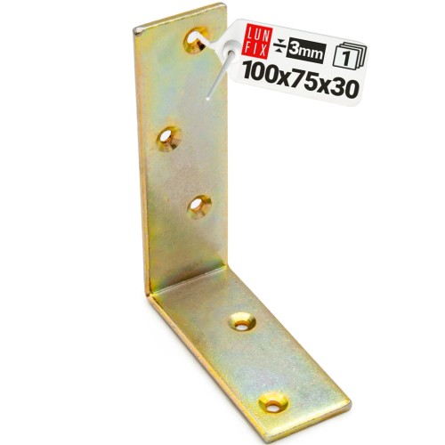 Kątownik belki szeroki KB1 100x75x30x3.0 mm