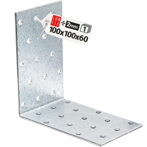 Kątownik montażowy 100x100x60 KM15 2mm