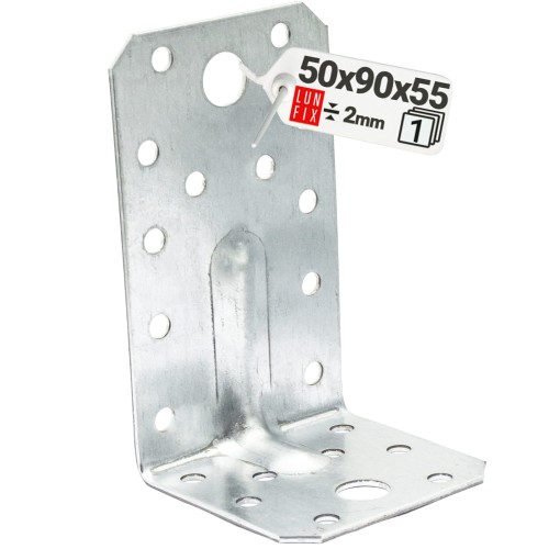 Kątownik z przetłoczeniem KPL3 50x90x55x2,0 1szt.