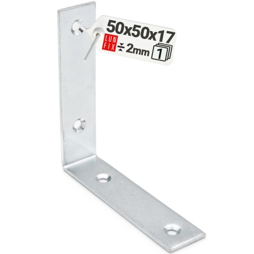 Kątownik wąski 50x50x17x2,0 KW4 1szt.