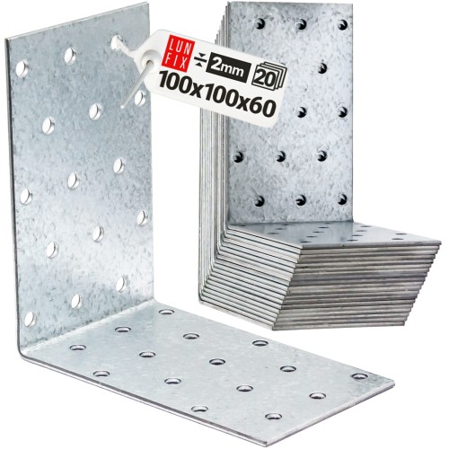 Kątownik montażowy100x100x60x2 KM15 20szt.