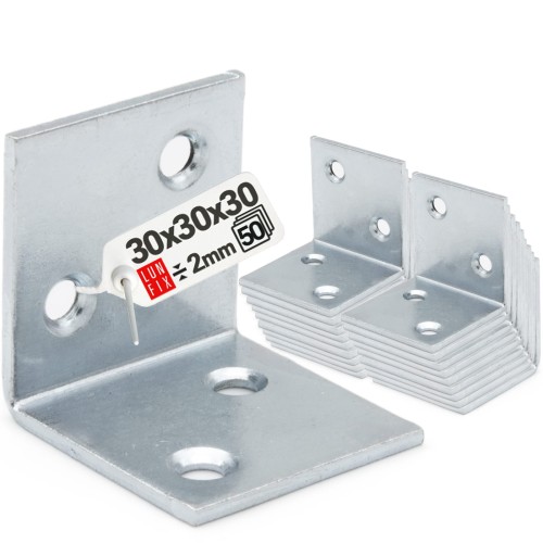 Kątownik szeroki 30x30x30x2,0 KS1 50szt.