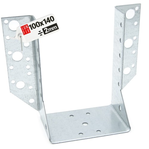 Wieszak belki 100x140 mm wspornik łacznik WB100