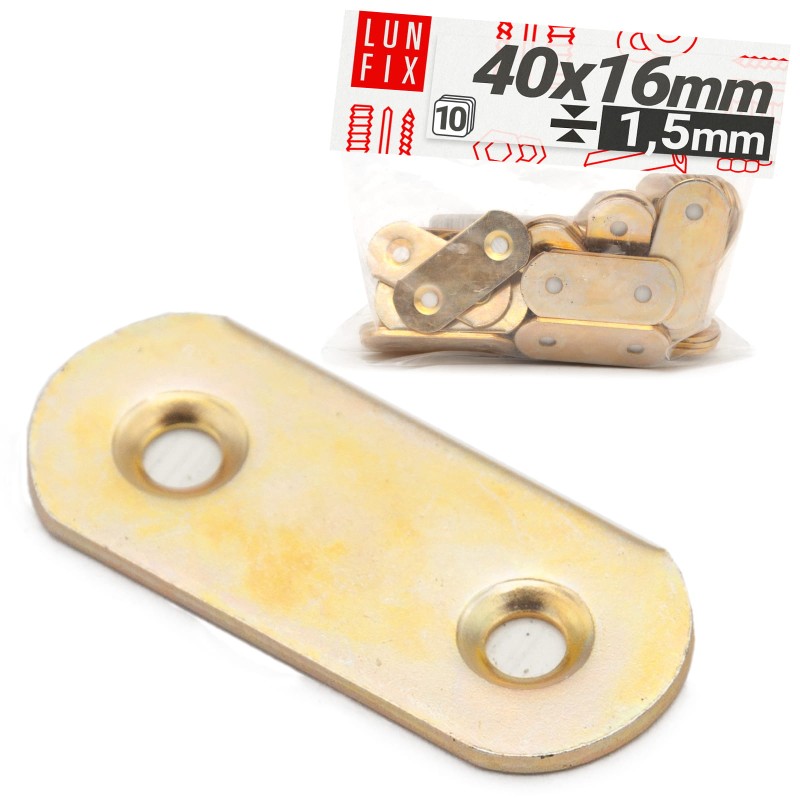 Łącznik meblowy 40x16x1,5 LR1 10szt.