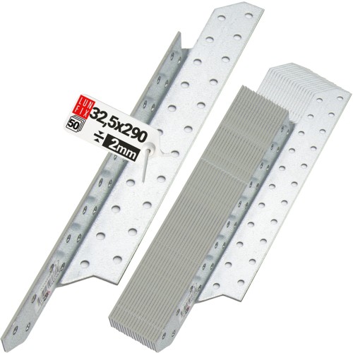 Łącznik krokwiowy LK7 ciesielski 290x32,5 mm LEWY 50szt.