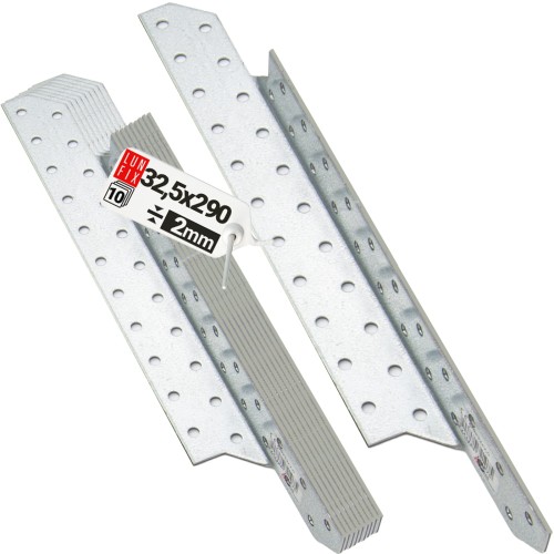 Łącznik krokwiowy LK8 ciesielski 290x32,5 mm PRAWY 10szt.