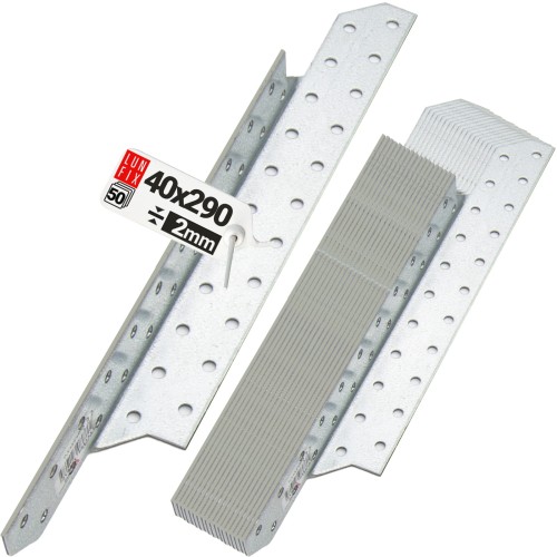 Łącznik krokwiowy LK7 ciesielski 290x40 mm LEWY 50szt.