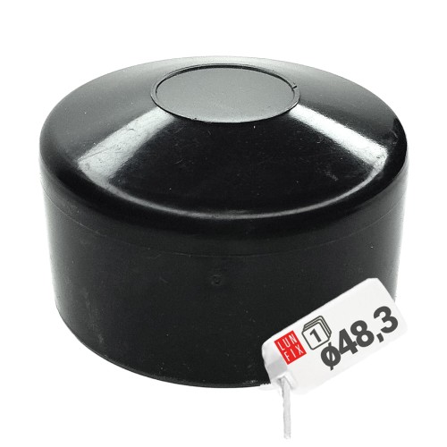 Nasadka na słupek okrągły fi48mm 1szt.