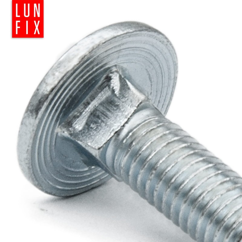 Śruby zamkowe M10x110mm ocynkowane łeb grzybkowy 1kg