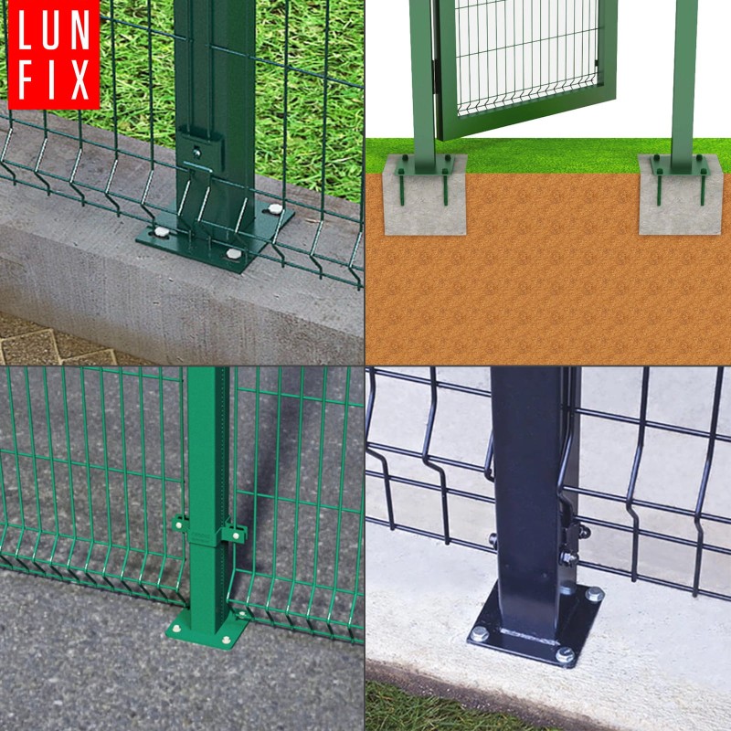 Podstawa słupka ogrodzeniowego profilowa 60x40 mm