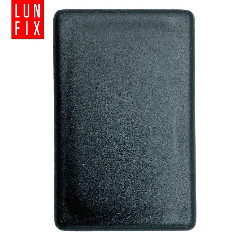 Zaślepka prostokątna 20x40 nasadka do profili czarna 10szt.