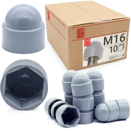 Zaślepka na śruby M16/24 maskownica kołpak szara 10szt