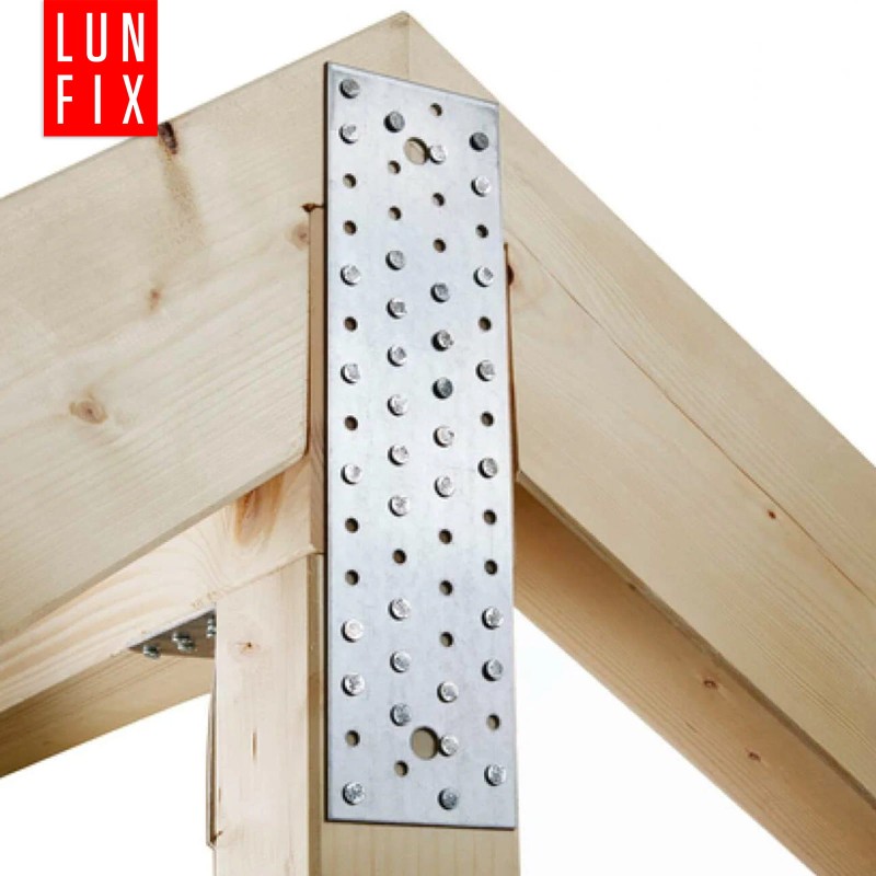 Płytka perforowana 60x240x2  łącznik ciesielski płaski 10szt.