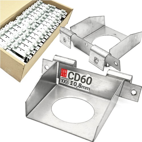 Łącznik poprzeczny jednostronny do profil CD60 100szt