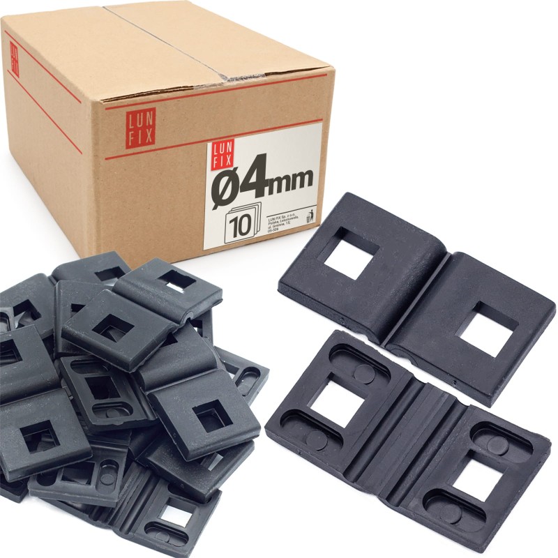 Dystans obejmy panelowej DOP5 H25 drut fi4 10szt.