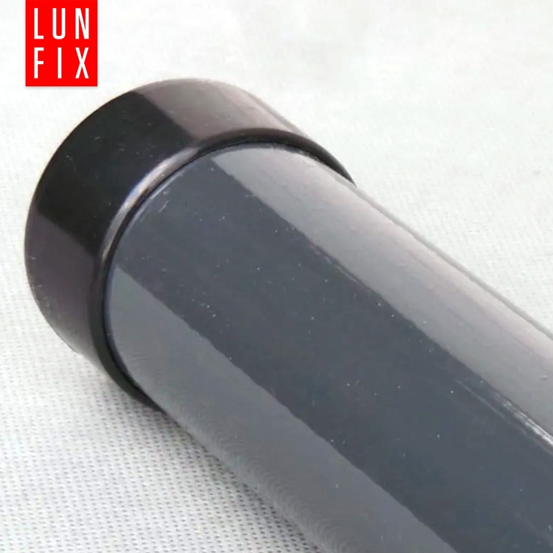 Słupek ogrodzeniowy okrągły fi 42 1,2mm grubości 2,3m 230cm grafitowy