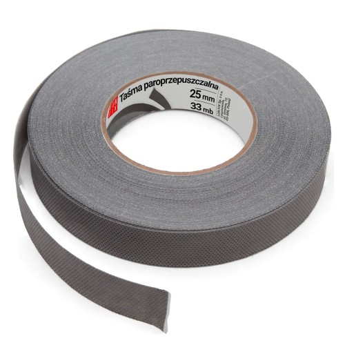 Taśma paroprzepuszczalna 25mm/33mb