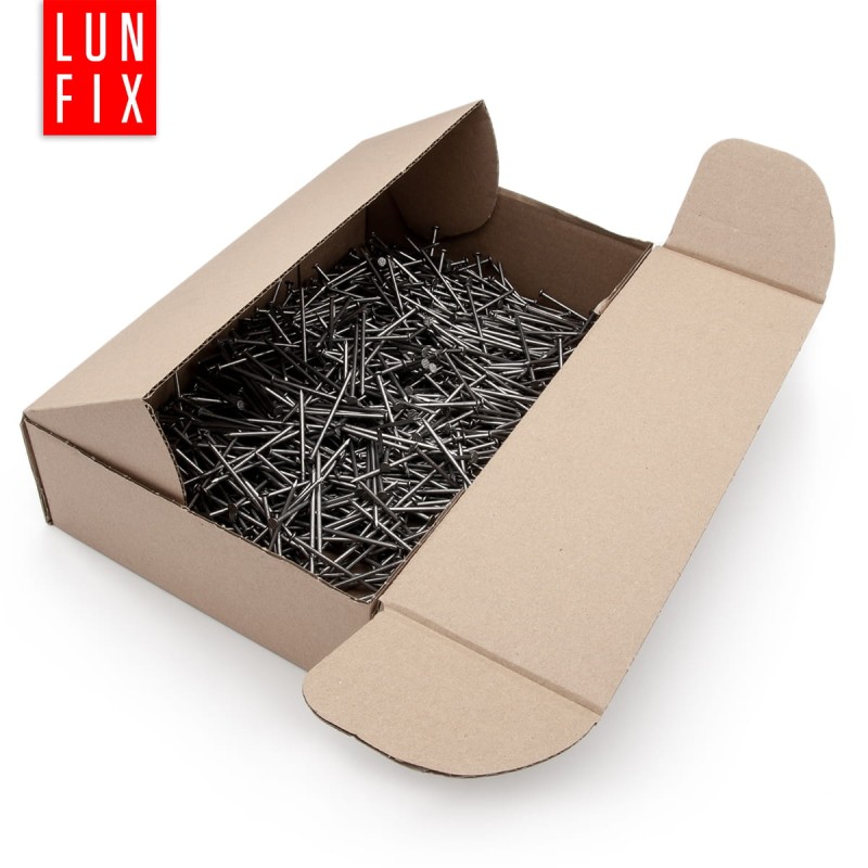 Gwoździe budowlane 1,2x16 mm czarne 1kg