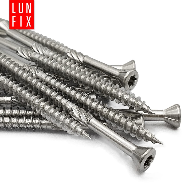 Wkręty tarasowe nierdzewne 4,5x60mm do deski tarasowej 200szt.