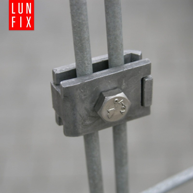 Złączka typu L 6x20 mm zapinka klips do paneli grafit NSO6 10szt.