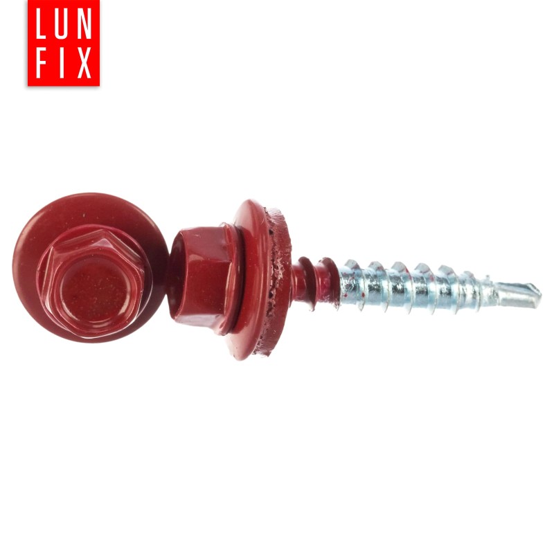 Wkręty farmerskie 4,8x35 samowiercące farmery czerwone 250szt.