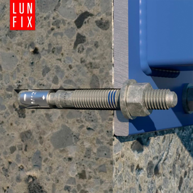 Kotwa ekspresowa do betonu M12 80mm pierścieniowa rozprężana 25szt.