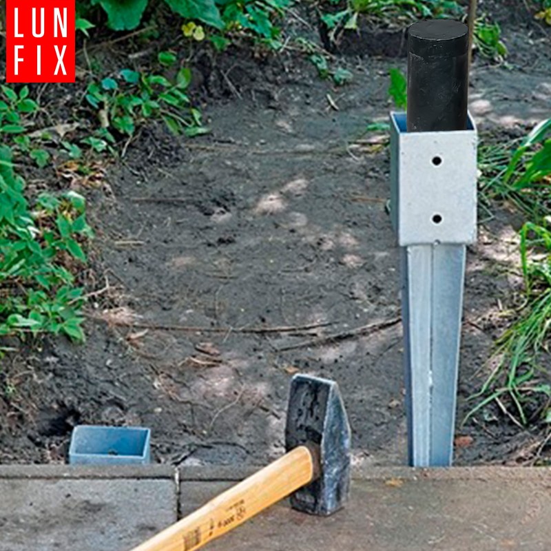 Wbijak do podstawy słupa 180x89 mm 1szt.