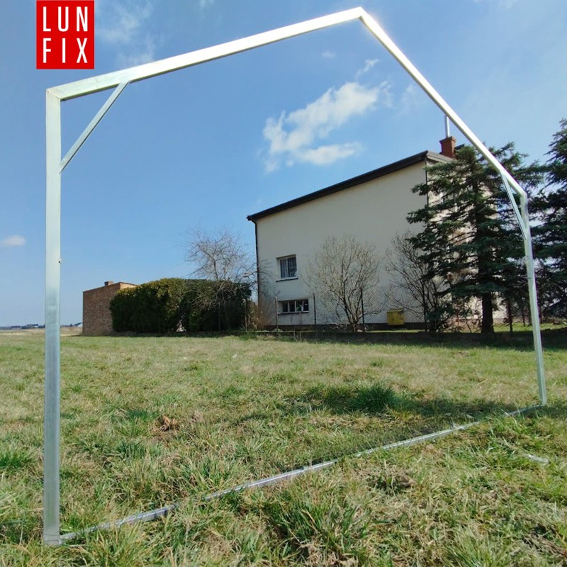 Szklarnia z poliwęglanu 2,8x8m "domek" profil 20x40mm grubość 4mm