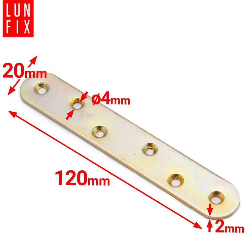 Łącznik meblowy 120x20x2 LR5 5szt.