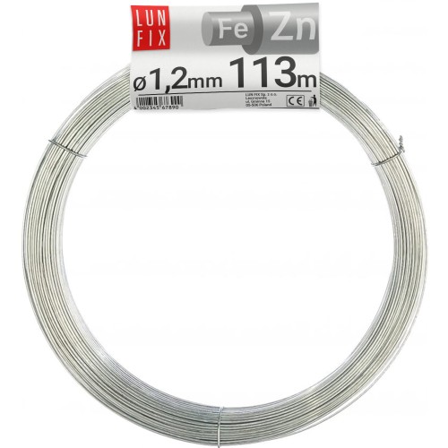 Drut wiązałkowy ocynkowany (miękki) 1.2mm 1kg