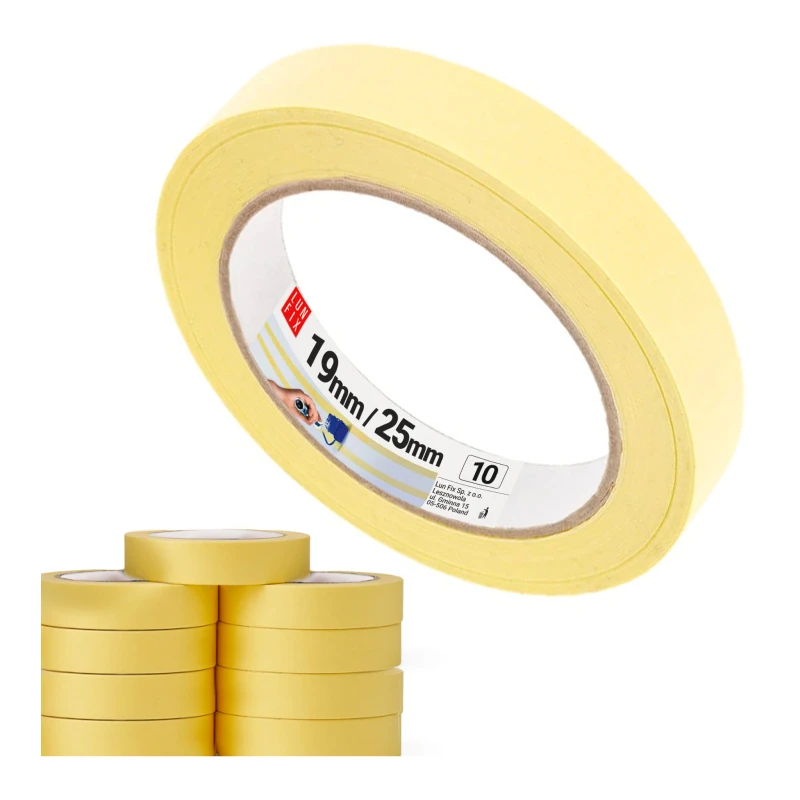 Taśma papierowa malarska 19mm/25y (10szt.)