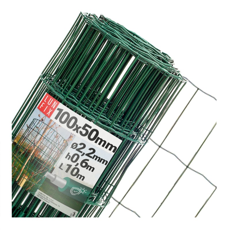 Osłonka do roślin siatka ogrodowa 60 cm zielona 10mb