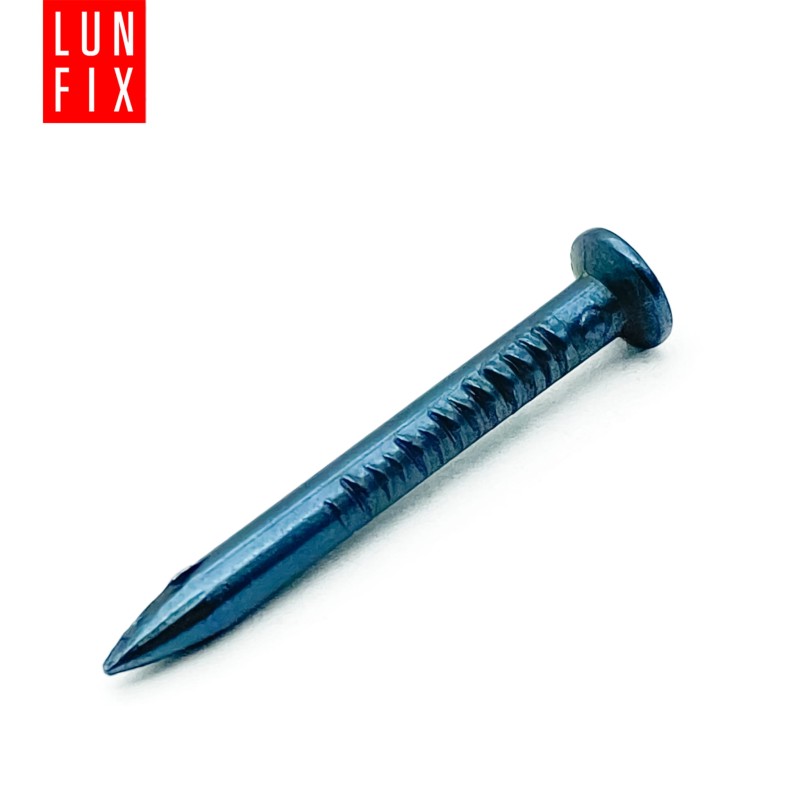 Gwoździe utwardzane 2x25mm niebieszczone 100szt.