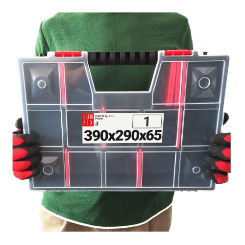 Organizer narzędziowy 40x30cm 10 modułów 