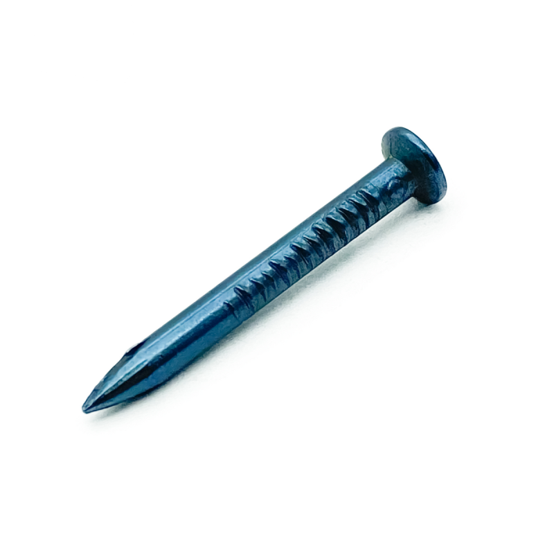 Gwoździe utwardzane 2x13mm niebieszczone 100szt.
