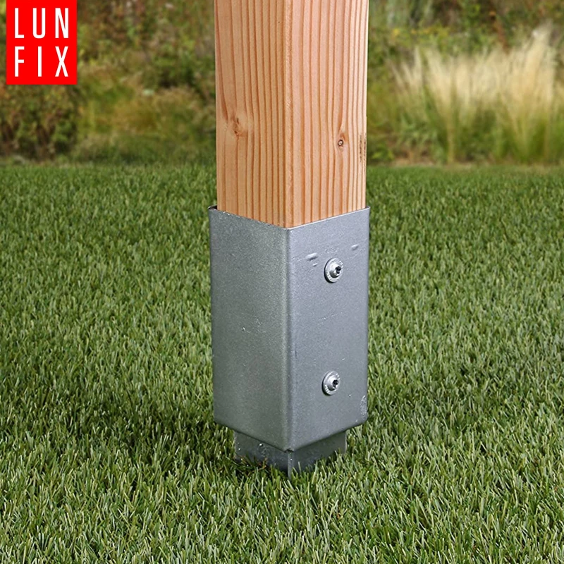 Podstawa słupa wbijana PSG5 100x100x1,8 mm h900 mm 1szt.