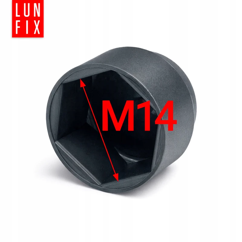 Maskownica nakrętki M14/22 antracyt zaślepka na śruby 10 szt.