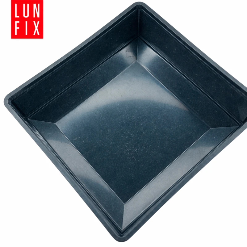 Nasadka zewnętrzna na słupek kwadratowy 120x120 mm, czarna – 1 szt.