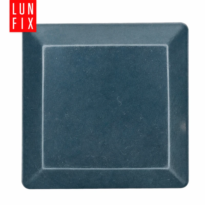Nasadka zewnętrzna na słupek kwadratowy 120x120 mm, czarna – 1 szt.