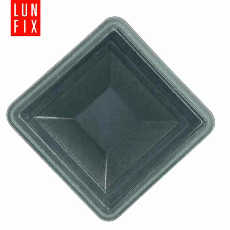 Nasadka zewnętrzna na słupek kwadratowy 20x20 mm, grafitowa – 100 szt.