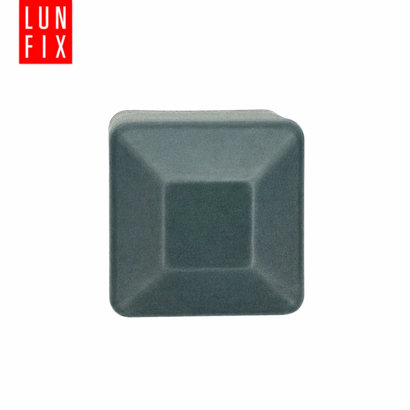 Nasadka zewnętrzna na słupek kwadratowy 20x20 mm, grafitowa – 1 szt.
