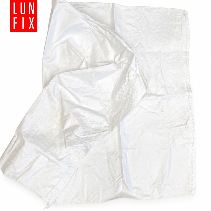 Worek na gruz 40 x 60 cm 30 g 63 g/m² biały 10 szt. - worek polipropylenowy, na piasek, zboże, odpady budowlane