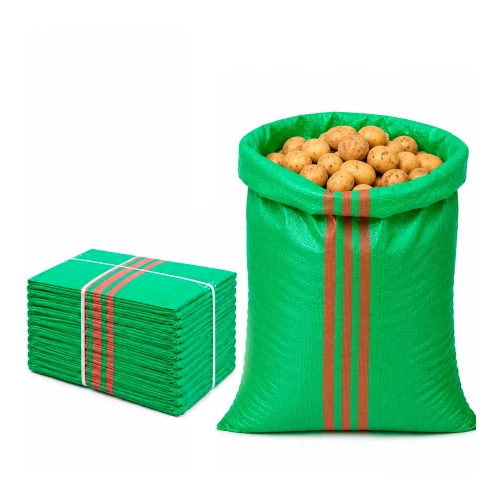 Worek na gruz 50 x 85 cm 52 g 61 g/m² zielony 100 szt. - worek polipropylenowy, na piasek, zboże, odpady budowlane