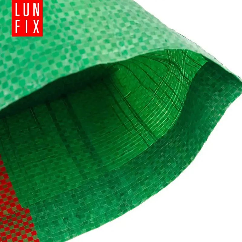 Worek na gruz 50 x 85 cm 52 g 61 g/m² zielony 10 szt. - worek polipropylenowy, na piasek, zboże, odpady budowlane