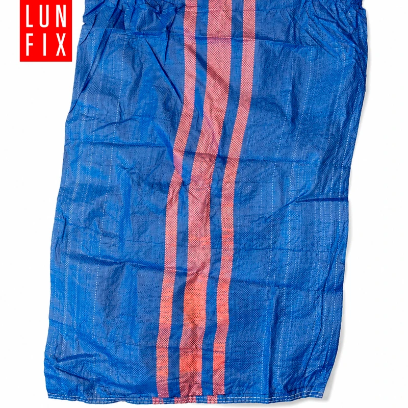 Worek na gruz 65 x 105 cm 80 g 59 g/m² niebieski 10 szt. - worek polipropylenowy, na piasek, zboże, odpady budowlane