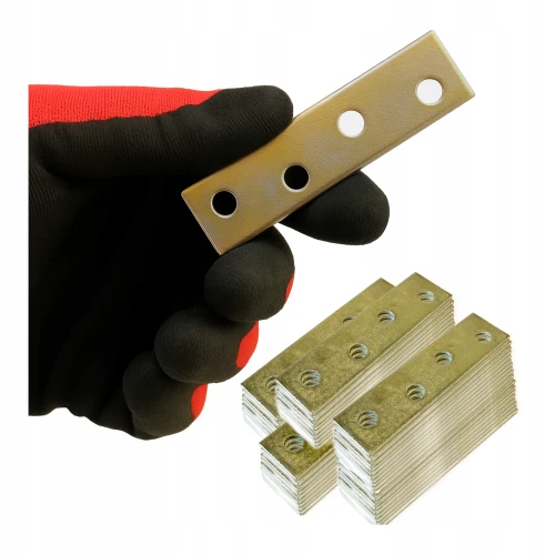 Łącznik płaski 60x14 ciesielski metalowy meblowy 50szt. - Lun Fix